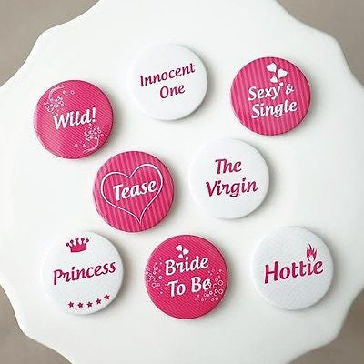 Flashing Button GNO - Bachelorette Accessories - PartyThings