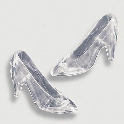 Crystal shoes glass slipper birthday gift home decor Cinderella