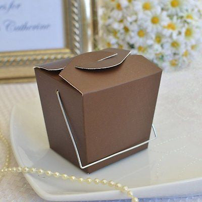 12 Clear Chinese Mini Take Out Boxes Wedding Birthday Party Favor Cake – Le  Petit Pain