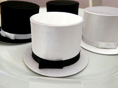 Small Black Hat Box from Wedding Shopz