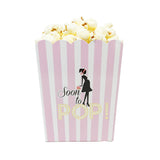 Soon To Pop Pink Baby Shower Popcorn Favor Box-Set of 20- Le Petit Pain