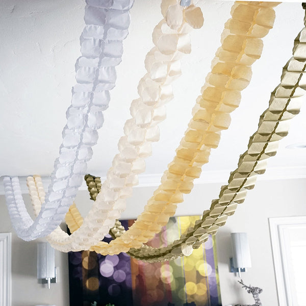 Streamers in Party Decorations