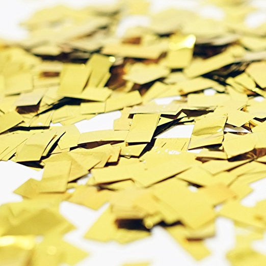 Metallic Gold Foil Shredded Confetti Paper Glitter Party