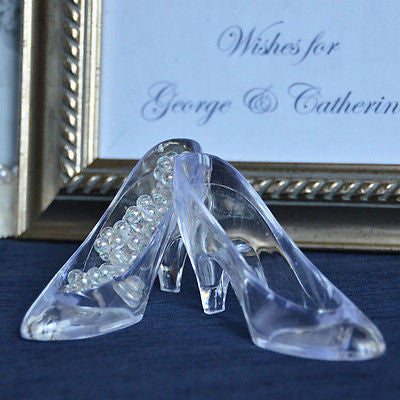 Crystal glass slipper discount
