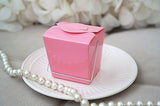 12 Pink Chinese Mini Take Out Boxes Wedding Party Favor Container Supply - le petit pain