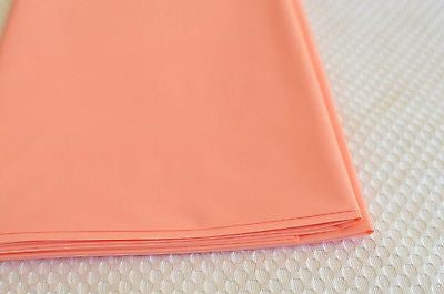 Premium Plastic Light Peach Table Skirt 29" x 14" Reusable- Le Petit Pain