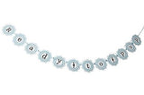 Blue Ready to Pop Baby Shower Banner Bunting Garland- Le Petit Pain