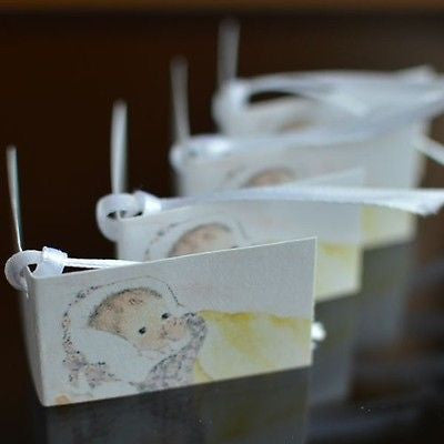 20 Sleeping Baby Bundle of Joy Gift Tags Paper Favor Tags Gift Wrap Labels - le petit pain