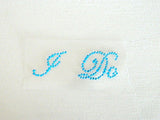 I Do and Me Too Blue Shoe Stickers Wedding Bride and Groom Shoe Sticker- Le Petit Pain