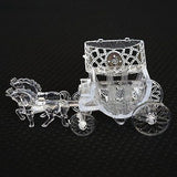 Royal Vintage Cinderella Horse and Carriage Coach Cake Topper Clear- Le Petit Pain