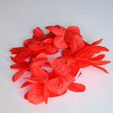 2 Hawaiian Orchid Crown Lei Flower Lei Pink Purple Red Orange Violet Luau - le petit pain