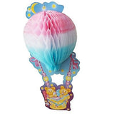 Teddy Bear Baby Shower Centerpiece 3D Honeycomb Hot Air Balloon Party Decoration- Le Petit Pain