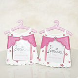 2 Pink Baby Shower Thanks For Hanging with Us Picture Frames Girl Dress Favors - le petit pain