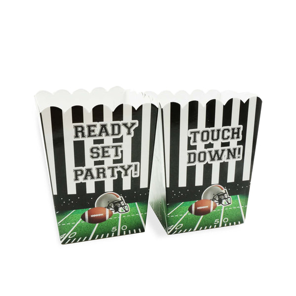 Football Season Party Appetizer Popcorn Boxes 20 Pack