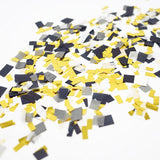 Black Gray White Gold Foil Shredded Confetti Paper Party Decoration- Le Petit Pain