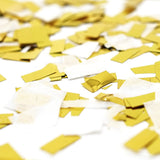 White Gold Foil Shredded Confetti Paper Glitter Party Decoration- Le Petit Pain