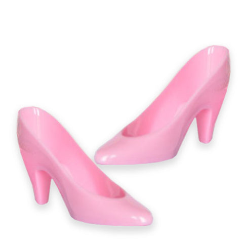 12 Pink Cinderella Glass Slippers Cake Topper Wedding Decoration Princess Party
