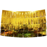 Gold Foil Fringe Tassel Banners 8 Feet x 14 in