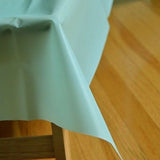 54" x 108" Rectangle Plastic Table Cover Table Cloth Multiple Colors! Durable - le petit pain