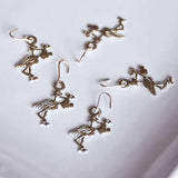 20 Silver Stork Bundle Baby Shower Charms Favors Bag Decoration Jewelry Charm - le petit pain