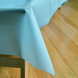 54" x 108" Rectangle Plastic Table Cover Table Cloth Multiple Colors! Durable - le petit pain