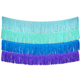 Mermaid Fringe Tassel Banners 8 Feet x 14 in