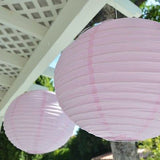 2 Round Asian Style Chinese Round Lanterns 16" Hanging Multi Color XL - le petit pain 