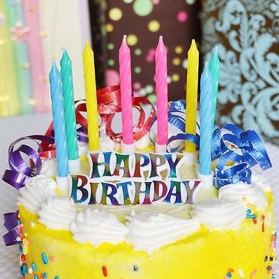 Rainbow Happy Birthday Cake Topper and 12 Candles Groovy Topper Hippie Bohemian- Le Petit Pain