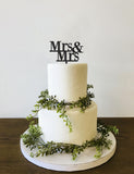 Mrs and Mrs Wedding Cake Topper Bride and Bride Woman Gay Lesbian Cake Topper
