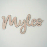 Custom Baby Nursery Name Sign Wooden Baby Sign Hanging Wall Sign Wood 18"- Le Petit Pain