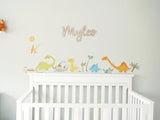 Custom Baby Nursery Name Sign Wooden Baby Sign Hanging Wall Sign Wood 18"- Le Petit Pain