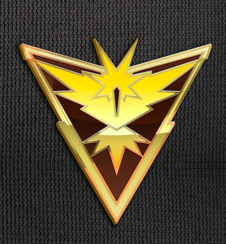 Team Instinct Pin for Backpacks Pokemon Go Leadership Lapel Clothes Pins- Le Petit Pain